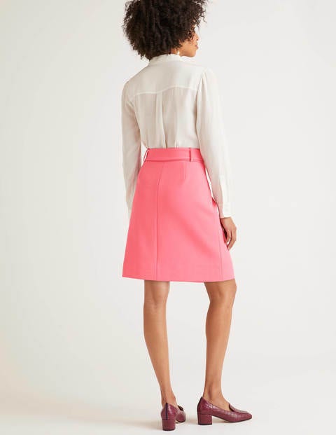 Joanna Belted Skirt - Crayon Pink Joanna Belted Skirt - Crayon Pink
