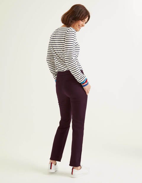 Bath Bi-Stretch 7/8 Trousers - Fig Bath Bi-Stretch 7/8 Trousers - Fig