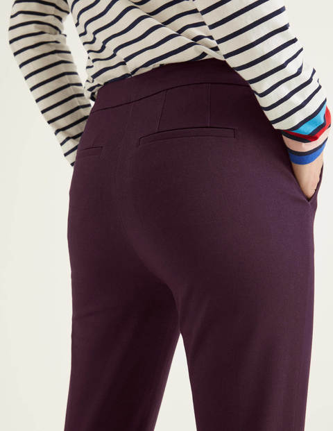 Bath Bi-Stretch 7/8 Trousers - Fig Bath Bi-Stretch 7/8 Trousers - Fig