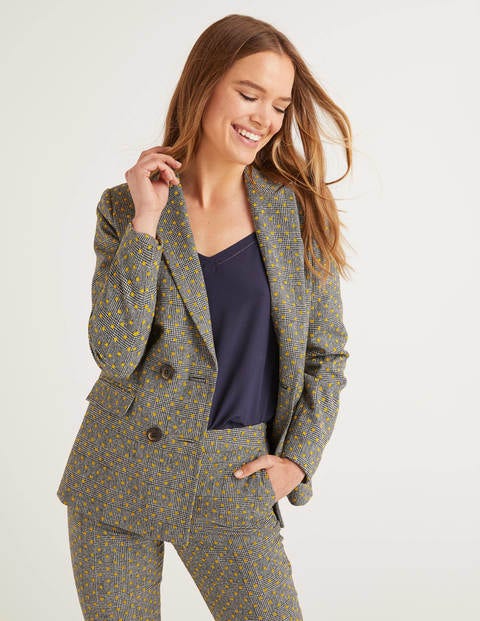 Fawcett Blazer - POW with Yellow Flock Fawcett Blazer - POW with Yellow Flock