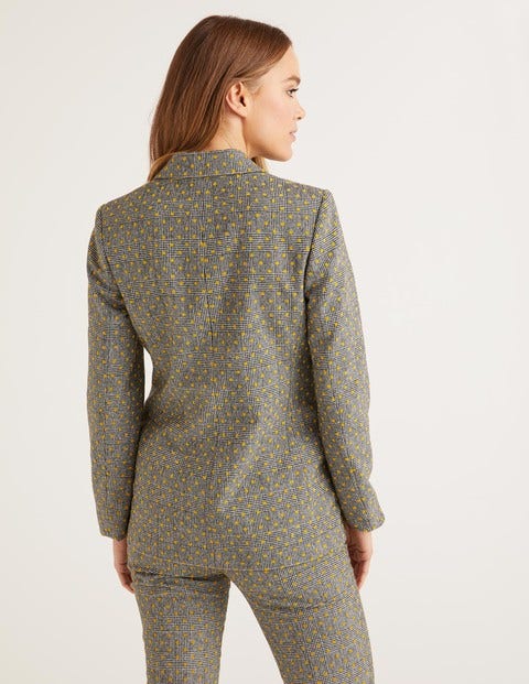 Fawcett Blazer - POW with Yellow Flock Fawcett Blazer - POW with Yellow Flock
