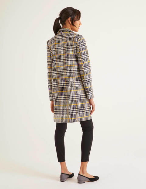 Hengrave Tweed Coat - Chunky POW Yellow Hengrave Tweed Coat - Chunky POW Yellow