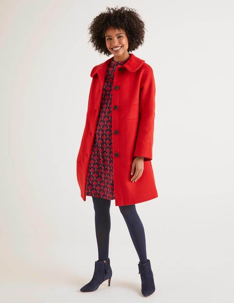 Pym Coat - Post Box Red Pym Coat - Post Box Red