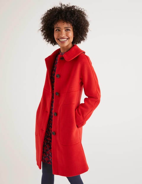 Pym Coat - Post Box Red Pym Coat - Post Box Red