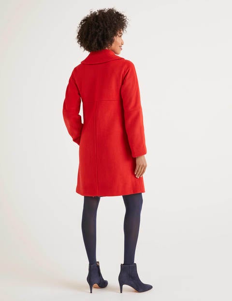 Pym Coat - Post Box Red Pym Coat - Post Box Red