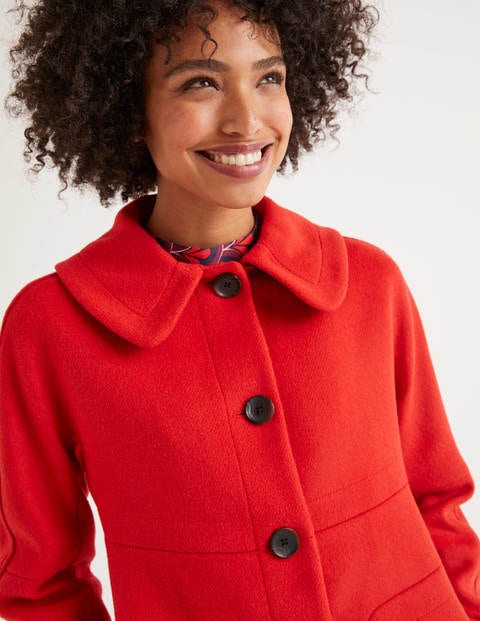 Pym Coat - Post Box Red Pym Coat - Post Box Red