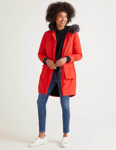 Marsden Parka - Signalrot Marsden Parka - Signalrot