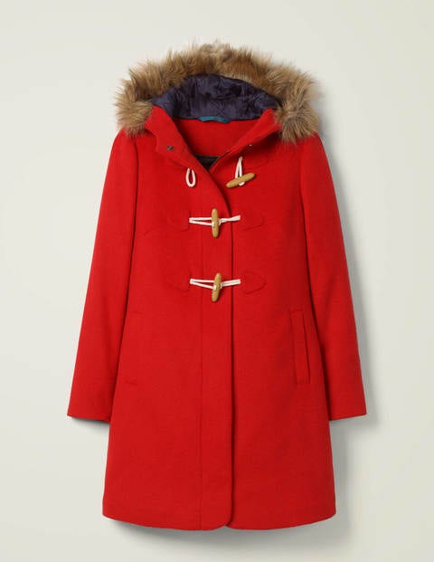 Brontë Duffle Coat - Post Box Red Brontë Duffle Coat - Post Box Red