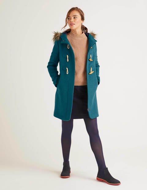 Brontë Duffle Coat - Baltic Brontë Duffle Coat - Baltic
