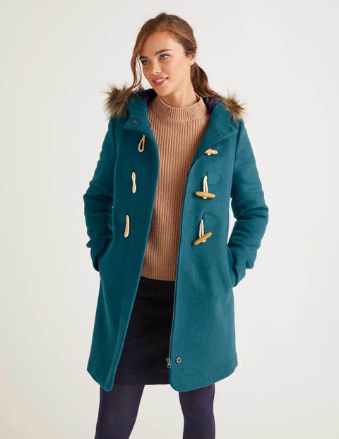 Brontë Duffle Coat - Baltic Brontë Duffle Coat - Baltic