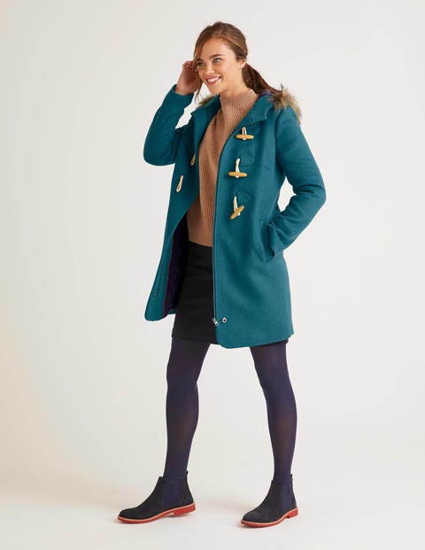 Brontë Duffle Coat - Baltic Brontë Duffle Coat - Baltic