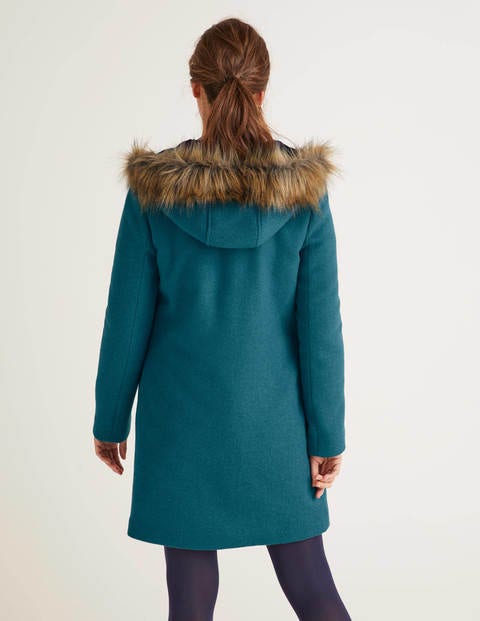 Brontë Duffle Coat - Baltic Brontë Duffle Coat - Baltic