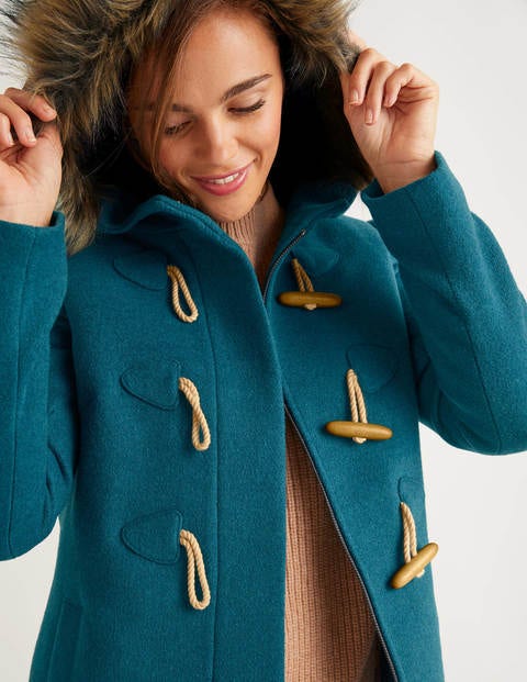 Brontë Duffle Coat - Baltic Brontë Duffle Coat - Baltic