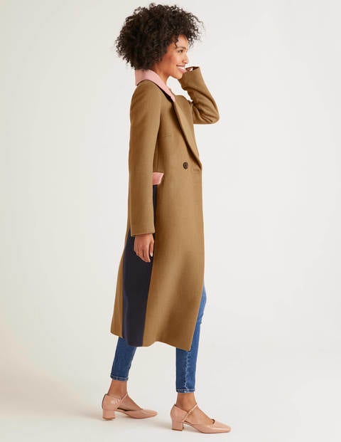 Burney Coat - Camel/Milkshake/Navy Burney Coat - Camel/Milkshake/Navy