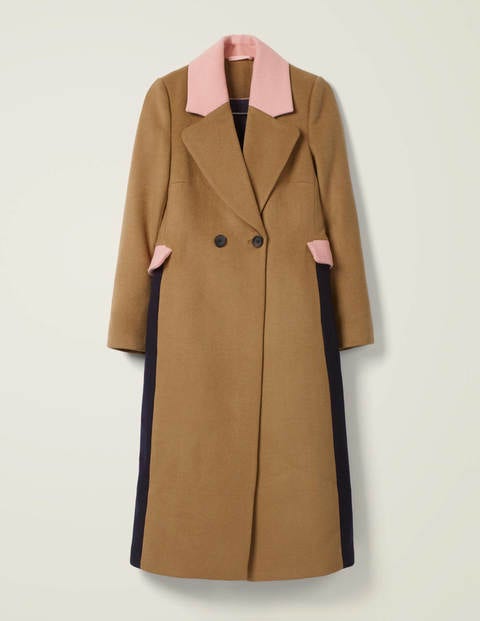 Burney Coat - Camel/Milkshake/Navy Burney Coat - Camel/Milkshake/Navy