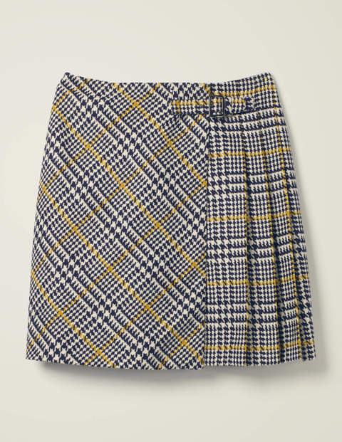 Eleanor Tweed Kilt - Yellow Prince of Wales Eleanor Tweed Kilt - Yellow Prince of Wales