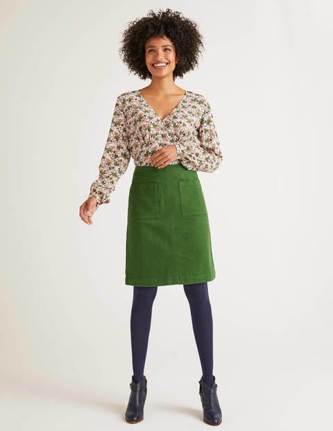 Bay Mini Skirt - Broad Bean Bay Mini Skirt - Broad Bean