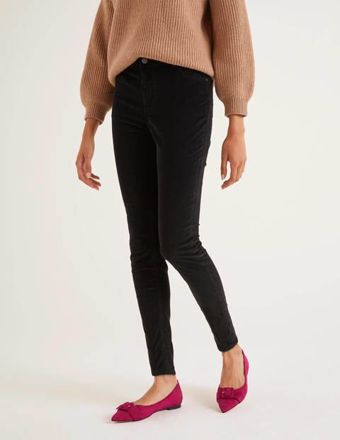 Velvet Super Skinny Jeans - Black Velvet Super Skinny Jeans - Black