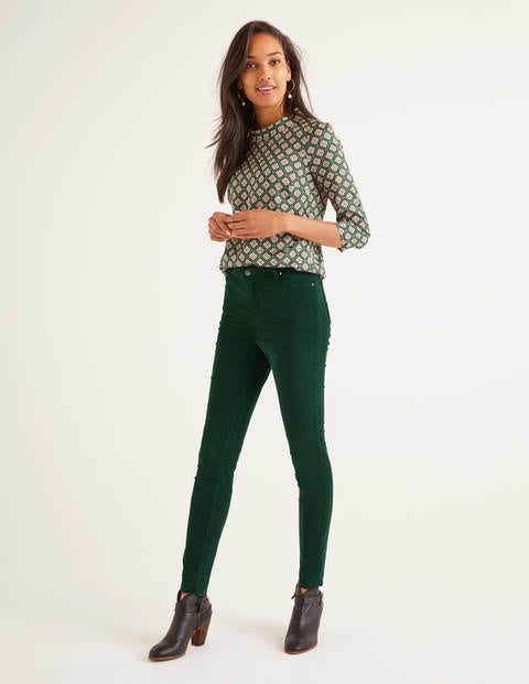 Velvet Super Skinny Jeans - Midnight Garden Velvet Super Skinny Jeans - Midnight Garden