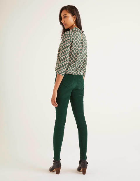 Velvet Super Skinny Jeans - Midnight Garden Velvet Super Skinny Jeans - Midnight Garden