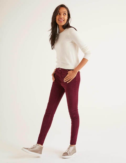 Velvet Super Skinny Jeans - Ruby Ring Velvet Super Skinny Jeans - Ruby Ring