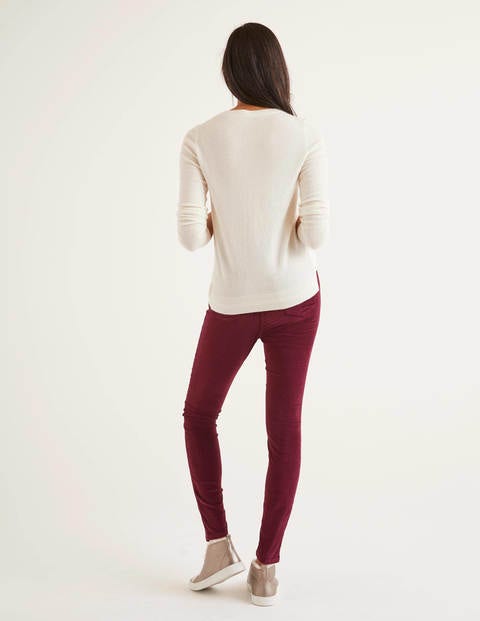 Velvet Super Skinny Jeans - Ruby Ring Velvet Super Skinny Jeans - Ruby Ring