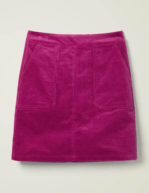 Leonie Cord Mini Skirt - Vibrant Plum Leonie Cord Mini Skirt - Vibrant Plum