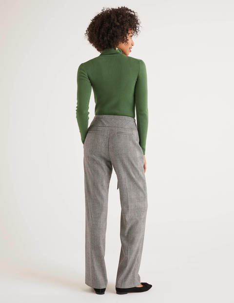 Wool Tie Waist Pants - POW Wool Tie Waist Pants - POW