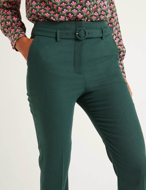 Pantalon Malden en tweed - Jardin à minuit Pantalon Malden en tweed - Jardin à minuit