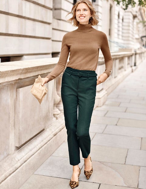 Pantalon Malden en tweed - Jardin à minuit Pantalon Malden en tweed - Jardin à minuit