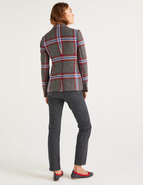 Smyth British Tweed Blazer - Red and Blue Check Smyth British Tweed Blazer - Red and Blue Check