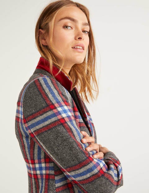 Smyth British Tweed Blazer - Red and Blue Check Smyth British Tweed Blazer - Red and Blue Check