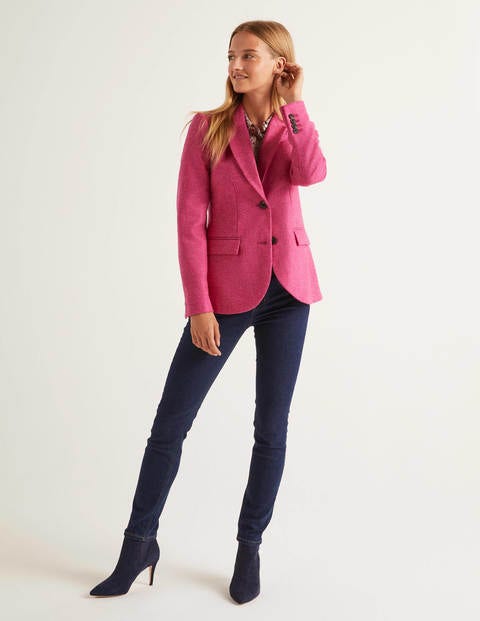 Smyth British Tweed Blazer - Pink Smyth British Tweed Blazer - Pink