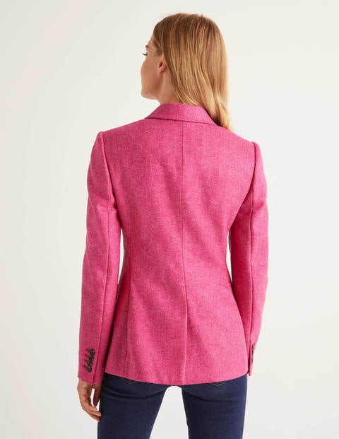 Smyth British Tweed Blazer - Pink Smyth British Tweed Blazer - Pink