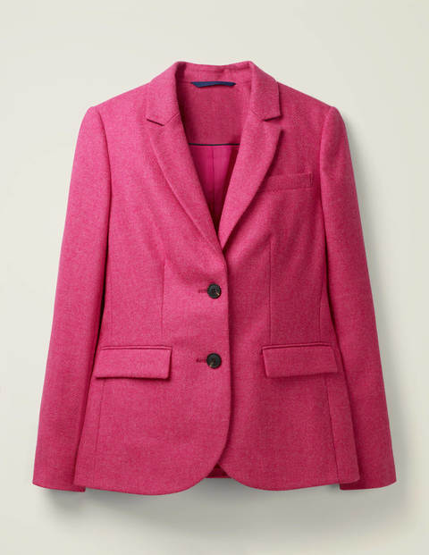 Smyth British Tweed Blazer - Pink Smyth British Tweed Blazer - Pink