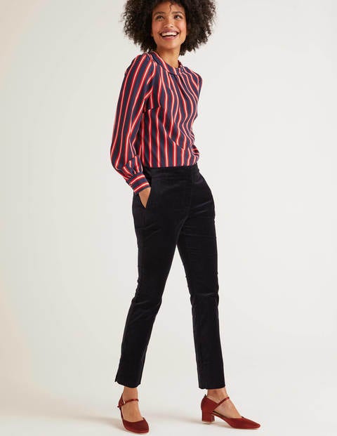 Velvet 7/8 Pants - Navy Velvet 7/8 Pants - Navy
