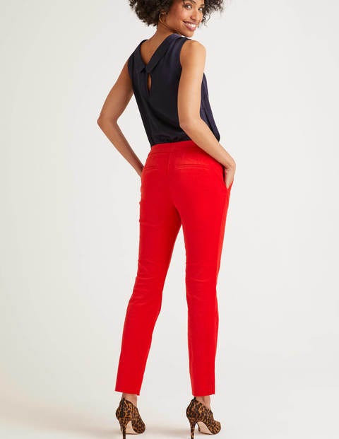 Velvet 7/8 Pants - Post Box Red Velvet 7/8 Pants - Post Box Red