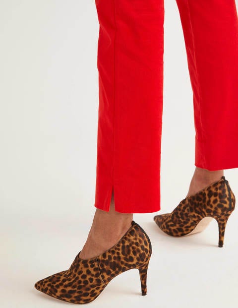 Velvet 7/8 Pants - Post Box Red Velvet 7/8 Pants - Post Box Red