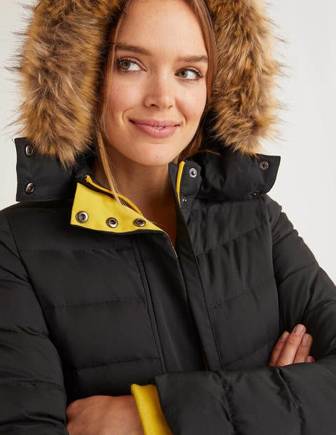 Cavell Puffer Coat - Black Cavell Puffer Coat - Black