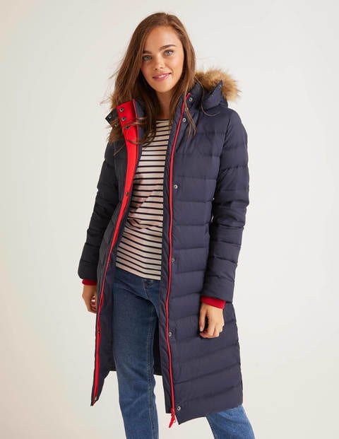 Cavell Puffer Coat - Navy Cavell Puffer Coat - Navy