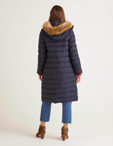 Cavell Puffer Coat - Navy Cavell Puffer Coat - Navy