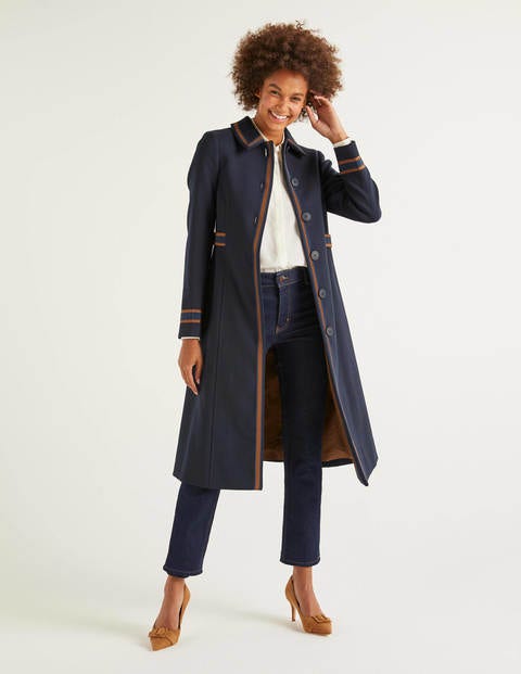 Fonteyn Coat - Navy Fonteyn Coat - Navy
