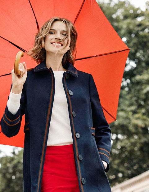 Fonteyn Coat - Navy Fonteyn Coat - Navy