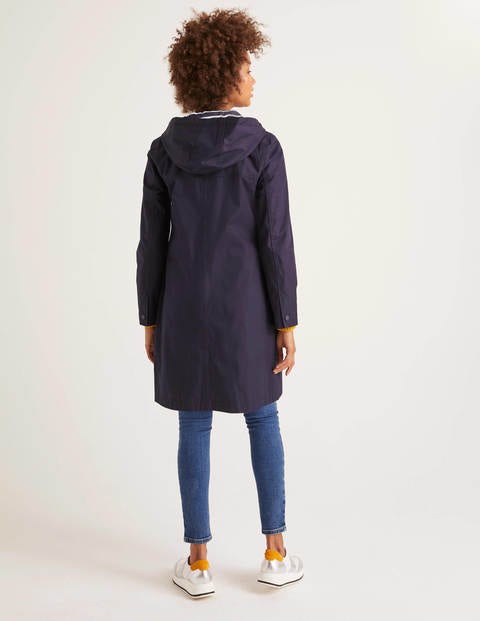 Shelley Wasserdichter Regenmantel - Navy Shelley Wasserdichter Regenmantel - Navy