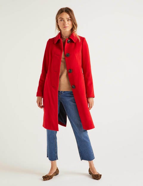 Wilbraham Coat - Poinsettia Wilbraham Coat - Poinsettia