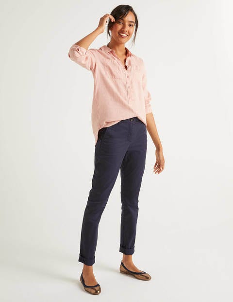 Daisy Chino Trousers - Navy Daisy Chino Trousers - Navy