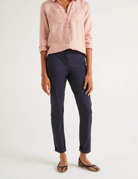 Daisy Chino Trousers - Navy Daisy Chino Trousers - Navy
