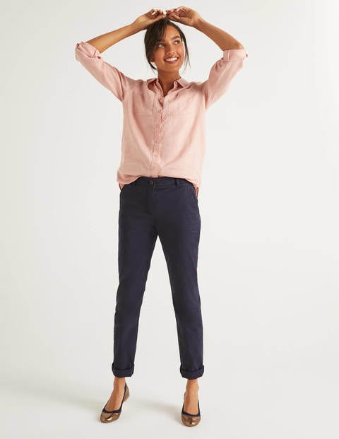 Daisy Chino Trousers - Navy Daisy Chino Trousers - Navy