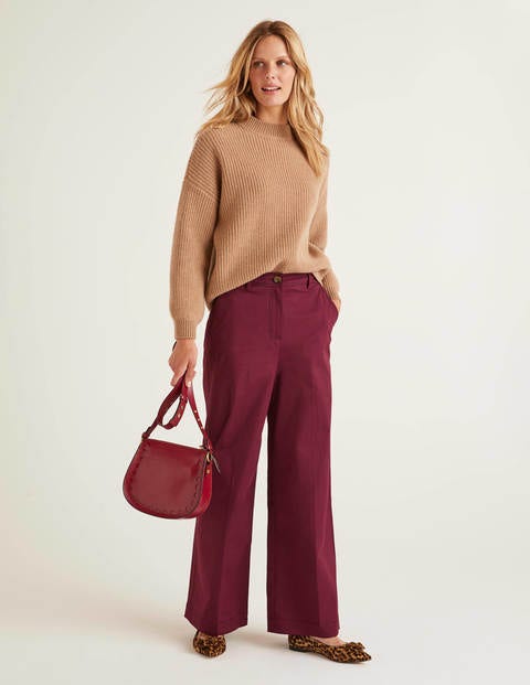 Attingham Wide Leg Pants - Ruby Ring Attingham Wide Leg Pants - Ruby Ring