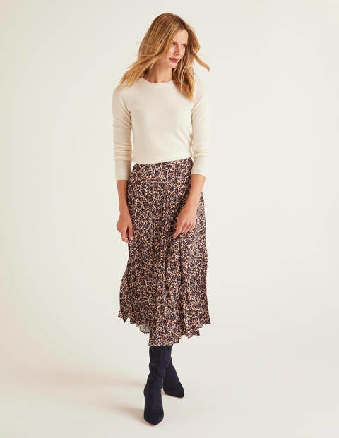 Camille Rock - Warmes Braun, Blumen, Leopardenmuster Camille Rock - Warmes Braun, Blumen, Leopardenmuster